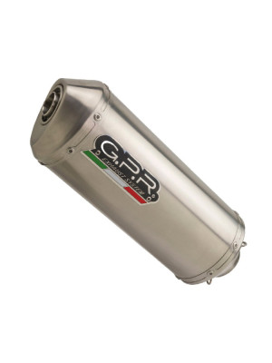 Tłumik G.P.R Satinox [Slip-On, Stainless Steel] - Kawasaki Versys 650 [06-14]