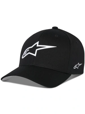 Czapka z daszkiem Alpinestars Ageless Curved Bill czarno-biała