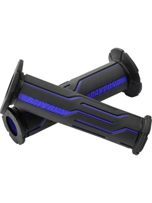 Manetki Daytona Products GrippyGrip GGD-Line do kierownic o średnicy 22,2 [mm] czarno-niebieskie