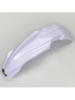 Przedni błotnik UFO do Yamaha YZ 125 / YZ 250 (15-21), YZF 250 (10-18), WRF 250 (15-19), YZF 450 (10-17), WRF 450 (12-18) biały