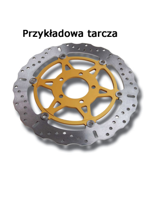 Tarcza Hamulcowa EBC MD622XC na przód. Średnica 320mm.
