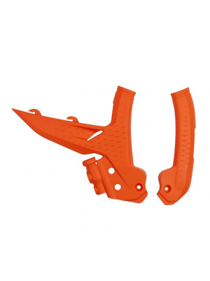 Osłony ramy UFO do KTM SX/SXF(SX-F), 125/250/300/350/450F (23-) pomarańczowe