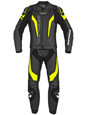 Kombinezon motocyklowy dwuczęściowy Spidi Laser Touring czarno-żółty