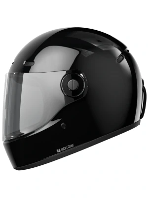 Kask integralny John Doe One czarny, połysk