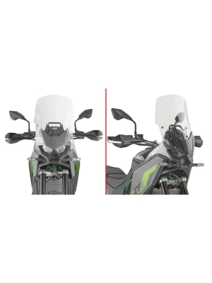 Szyba motocyklowa GIVI Kawasaki KLE 500/ SE (26-) przezroczysta