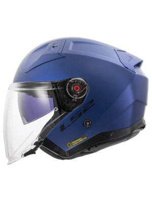 Kask otwarty LS2 OF603 Infinity II Solid niebieski