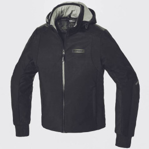 Bluza motocyklowa Spidi Hoodie Armor H2Out czarna