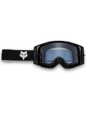 Gogle motocyklowe z Fox Airspace Core z przezroczystą szybą, czarne