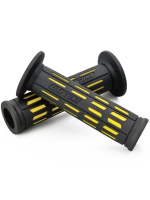 Manetki Daytona Products GrippyGrip GGD-Tapered-SP do kierownic o średnicy 22,2 [mm] czarno-żółte