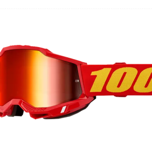 100% Accuri 2 Brille Rot verspiegelt
