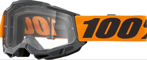 100% Accuri 2 Brille Schwarz Orange