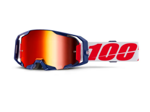 100% Armatic Brille Mach Z Rot verspiegelt