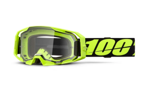 100% Armatic Brille Neongelb Klar