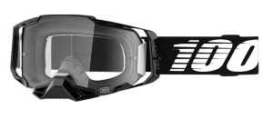 100% Armega Brille Schwarz Klares Glas