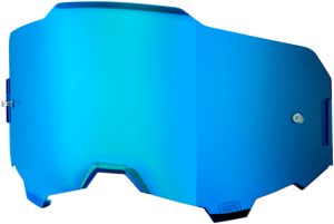 100% Armega Ersatzglas Blau verspiegelt