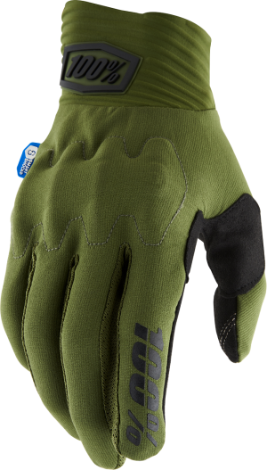 100% Cognito Handschuhe Army Green