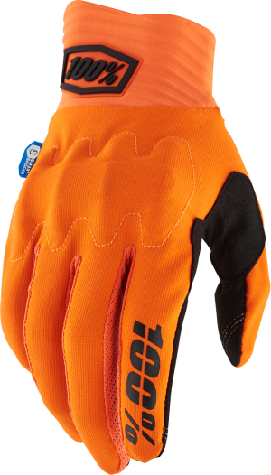 100% Cognito Handschuhe Neon-Orange