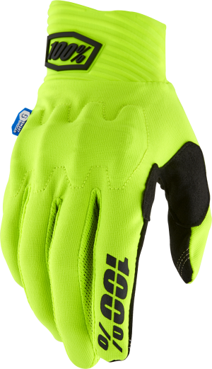 100% Cognito Handschuhe Neongelb
