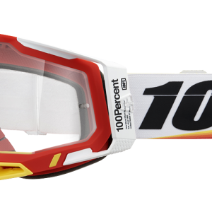 100% Racecraft 2 Brille Arsham Rot Klar