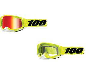 100% Racecraft 2 Brille Gelb