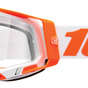 100% Racecraft 2 Brille Orange Klar