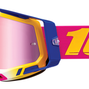 100% Racecraft 2 Mission Pink Verspiegelt