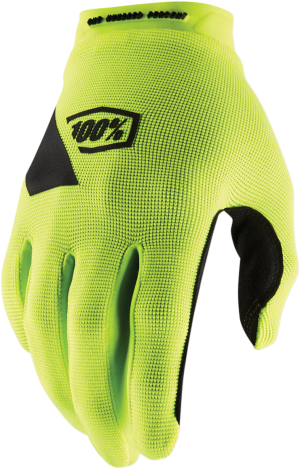 100% Ridecamp Handschuhe Neongelb
