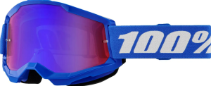100% Strata 2 Brille Blau verspiegelt