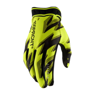 100% Ridefit Handschuhe Neongelb Schwarz