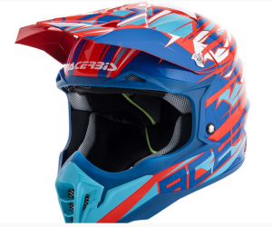 Acerbis Impact 3.0 Helm Rot/Blau