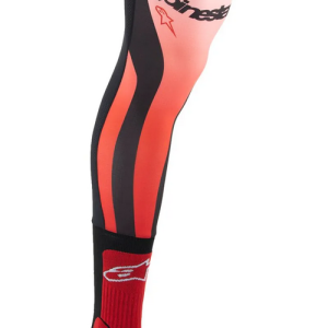 Alpinestars Knee Brace Socken Schwarz Rot
