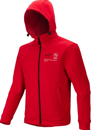 Alpinestars Racer MX Fleece Jacke Rot