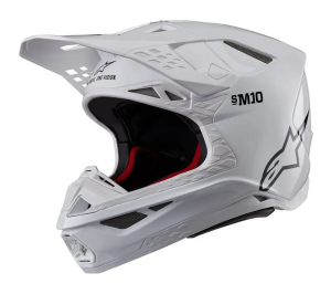 Alpinestars SM10 Helm Solid Weiß