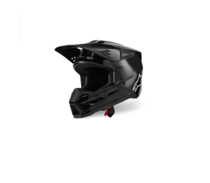 Alpinestars SM3 Radium Helm Schwarz Gloss