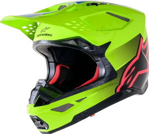 Alpinestars Supertech M10 Unite Helm Gelb