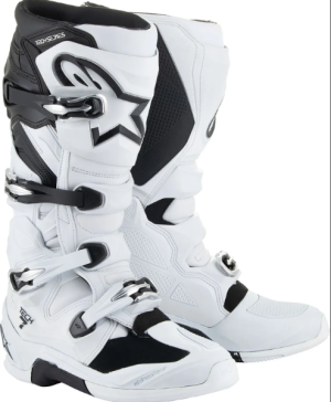 Alpinestars Tech 7 Stiefel Weiß - 43 / 44 Sonderangebot