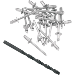 Auspuff Nieten Set + Bohrer