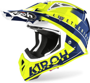 Airoh Aviator 3 Helm Ace Amaze Blau L