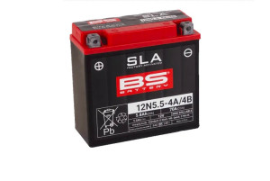 BS Säure Batterie 12N5.5-4A/4B SLA 135x60x130mm