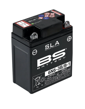 BS Säure Batterie 6N6-3B/B-1 95x55x117mm