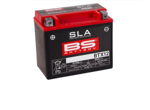 BS Säure Batterie BTX12 SLA 150x87x130mm