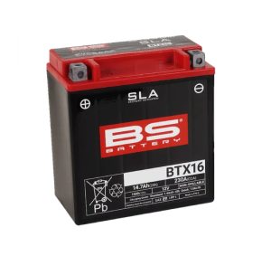 BS Säure Batterie BTX16 SLA 150x87x161mm