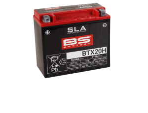 BS Säure Batterie BTX20H SLA 175x87x155mm