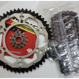 Dual O-Ring Kettenkit Silber Beta RR 2013-