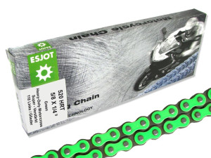 Esjot MX Kette HRT Grün 520 118 Glieder