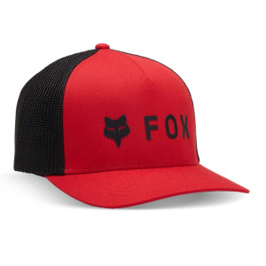 Fox Flexfit Cap Absolute Schwarz Rot