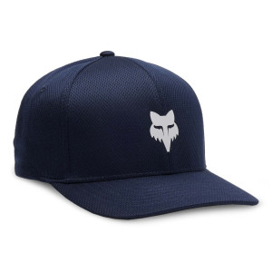 Fox Flexfit Cap Fox Head Tech Midnight Blau