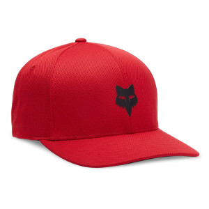 Fox Flexfit Cap Fox Head Tech Rot