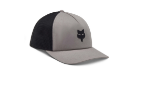 FOX Snapback Cap Fox Head Trucker Grau