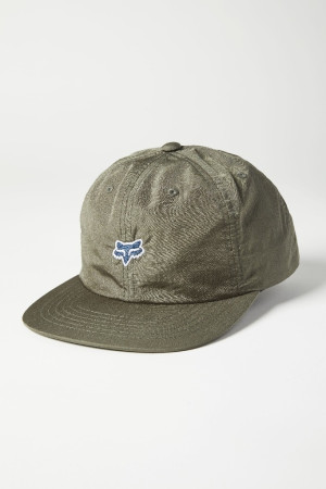 Fox Snapback Cap Volpetta Olive Grün